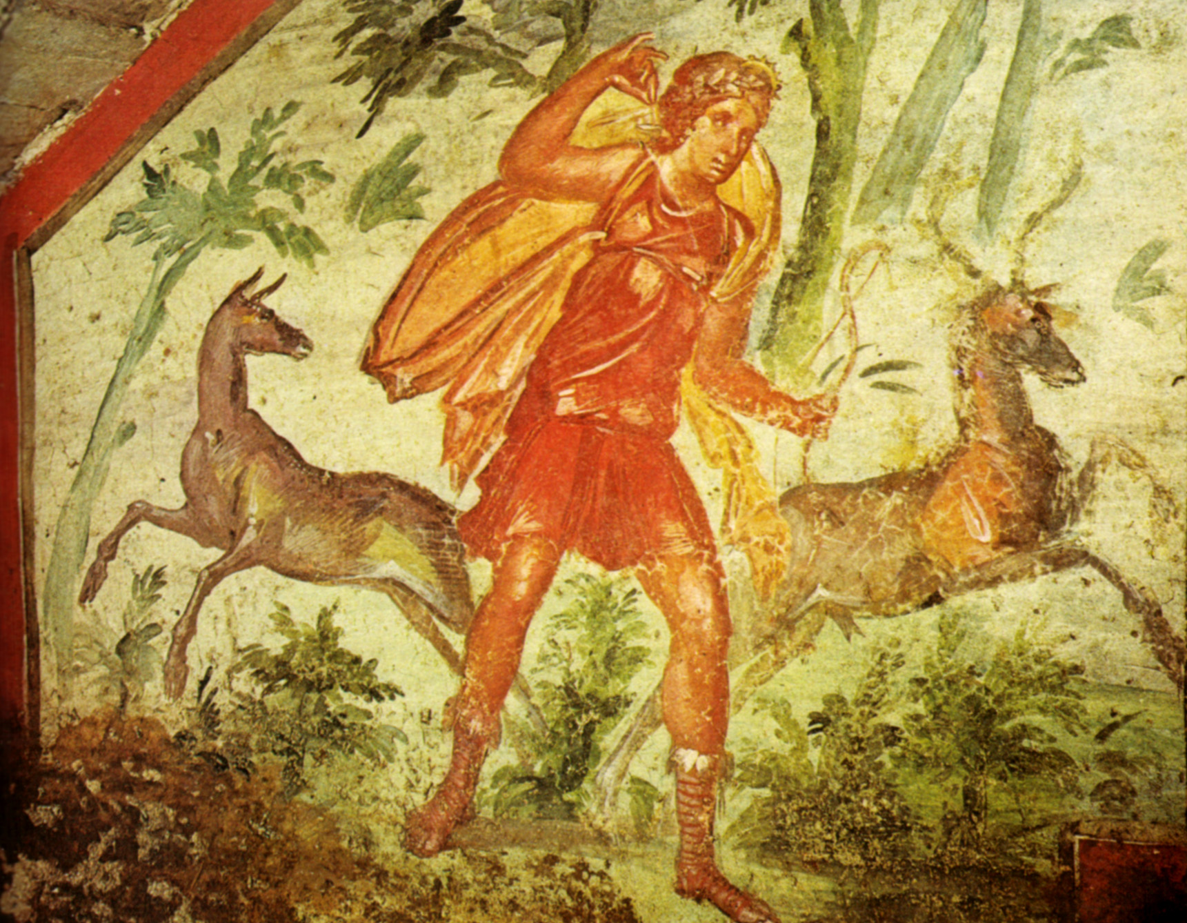 The Roman Goddess Diana Hunting