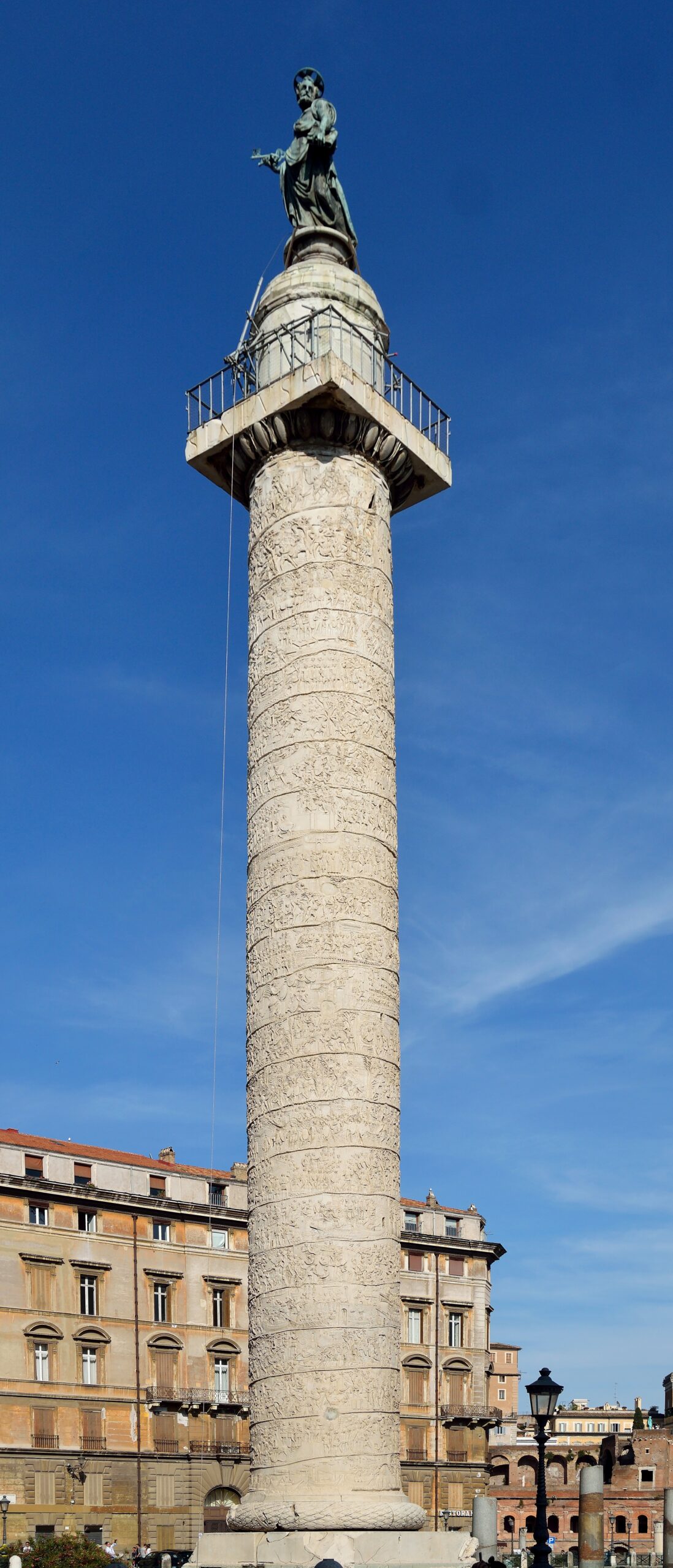 A view of Trajan's Column today